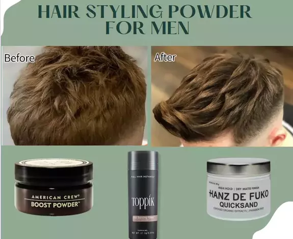Hair Styling Powder for Men Can Save Dull, Flat Hair