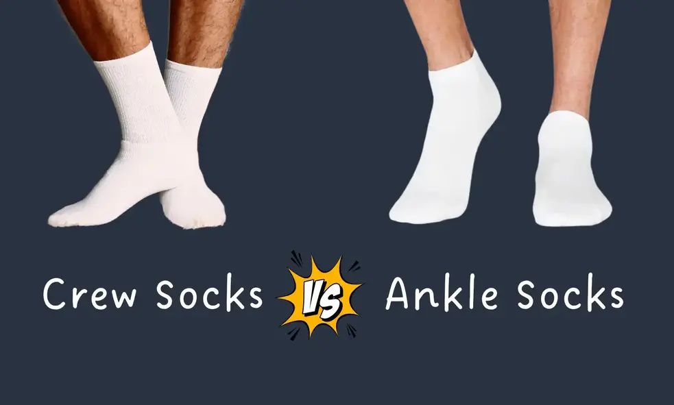 Crew Socks vs Ankle Socks: When To Wear What